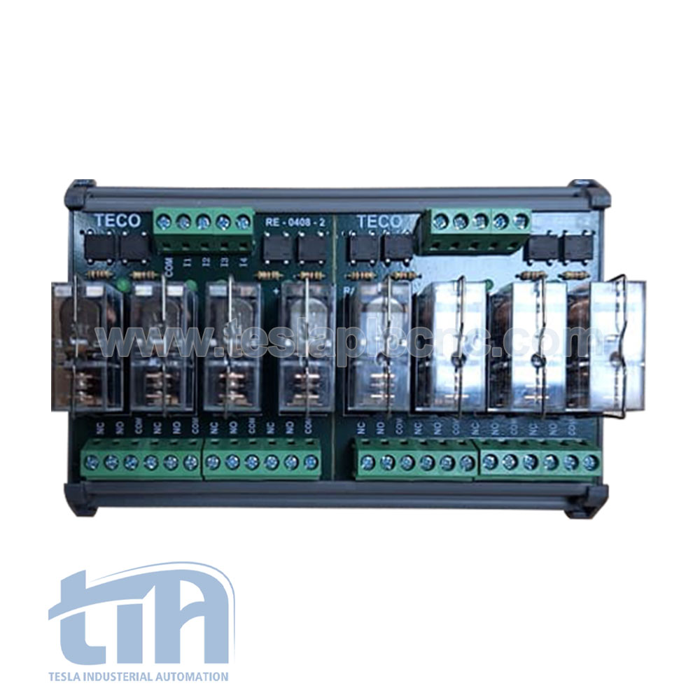 teko-8-channel-relay-board-24v-omron-16a-teslaplccnc-com-01 قیمت رله برد 8 کانال تکو | رله برد 24 ولت AC/DC با رله امرون 16 آمپر